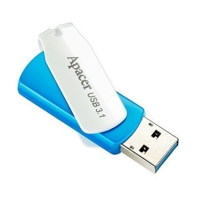 Флеш-накопичувач Apacer USB 3.2 Gen 1 AH357 128GB Blue (AP128GAH357U-1) [803632]