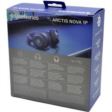 Ігрова гарнітура SteelSeries Arctis Nova 1P Black MultiPlatform (61611) [401913]