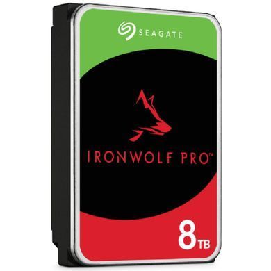 Накопичувач HDD SATA 8.0TB Seagate IronWolf Pro 7200rpm 256MB (ST8000NT001) [608037]