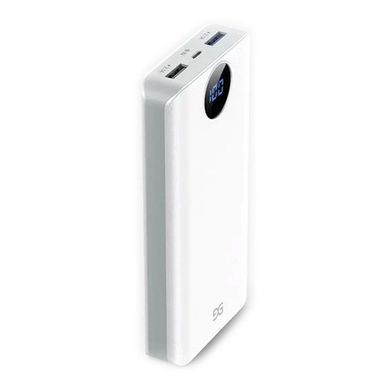 Універсальна мобільна батарея Gusgu Xiamen Mini 80000M 20000 mAh White (GB/T-35590/UA-102807) [603409]