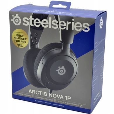 Ігрова гарнітура SteelSeries Arctis Nova 1P Black MultiPlatform (61611) [401913]
