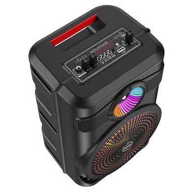 Портативна колонка HOCO BS46 Mature outdoor BT speaker, 10W, Black (6931474754080) [806317]