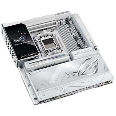 Материнcька плата ASUS ROG CROSSHAIR X870E GLACIAL sAM5 X870E 4xDDR5 M.2 USB Type-C Wi-Fi BT E-ATX білий (90MB1NQ0-M0EAY0) [113681]