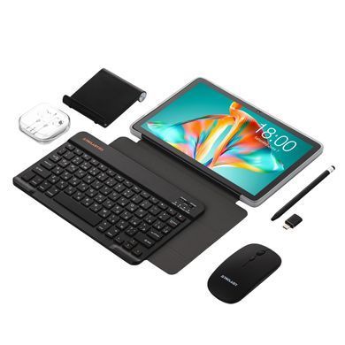 Планшет Teclast P30T KIT 10,1" 4ГБ, 128ГБ, 6000мА&bull;год, Android, сірий (6940709688342) [114337]