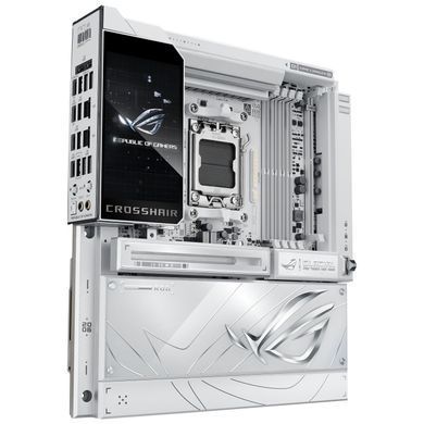 Материнcька плата ASUS ROG CROSSHAIR X870E GLACIAL sAM5 X870E 4xDDR5 M.2 USB Type-C Wi-Fi BT E-ATX білий (90MB1NQ0-M0EAY0) [113681]