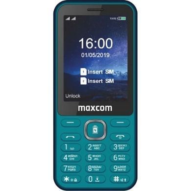 Мобiльний телефон Maxcom (MM814 Type-C Green) [600366]