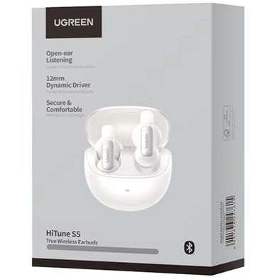 Навушники TWS UGREEN HiTune S5 Open Wearable (WS210) Білі (45761) [404010]