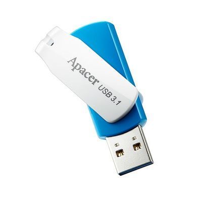 Флеш-накопичувач Apacer USB 3.2 Gen 1 AH357 128GB Blue (AP128GAH357U-1) [803632]