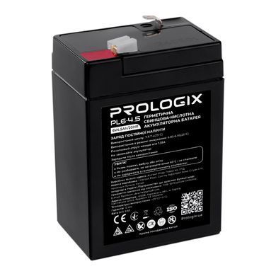 Акумуляторна батарея Prologix 6V 4,5AH AGM (PL6-4.5) [615346]