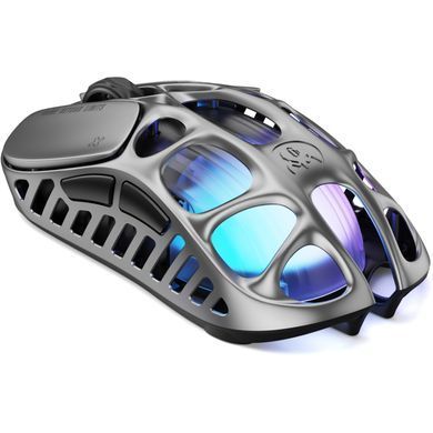 Миша GravaStar Mercury X Pro, 8K, BT/WL/USB-A, RGB, сірий (GSXPRO_GRY) [104191]