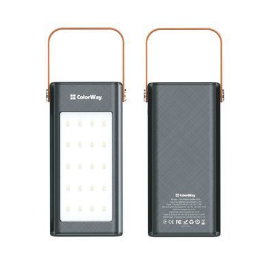 Універсальна мобільна батарея ColorWay LCD/Lamp 80000mAh Black (CW-PB800LPA8BK-PDD) [603506]