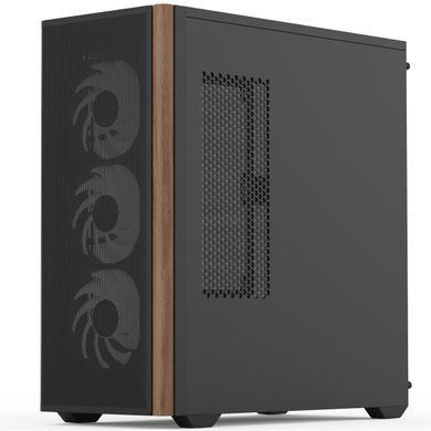 Корпус AeroCool D501A-G-BK-v2 Black без БЖ (ACCM-DS01043.11) [608790]