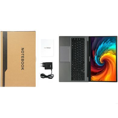Ноутбук Blackview AceBook 8 15.6"FHD IPS 60Hz/N150/16Gb/512Gb/Intel UHD/Type-C/FP/WiFi/UA Key/Grey (AceBook_8_N150) [404378]