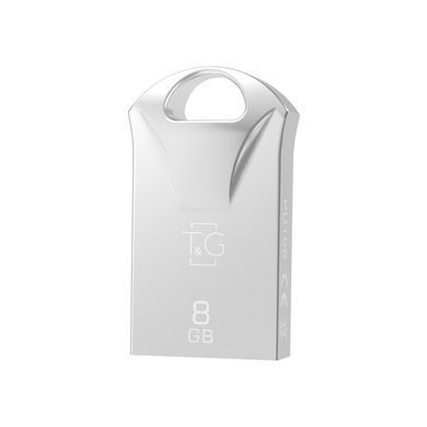 Флеш-накопичувач USB 8GB T&G 106 Metal Series Silver (TG106-8G) [611360]