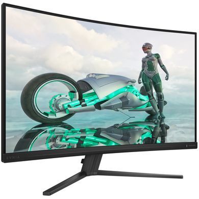 Монітор TFT 31.5" Philips 32M2C3500L, QHD, Fast VA, 180hz, вигнутий, 2хHDMI, DP, темно-сірий (32M2C3500L/00) [402297]