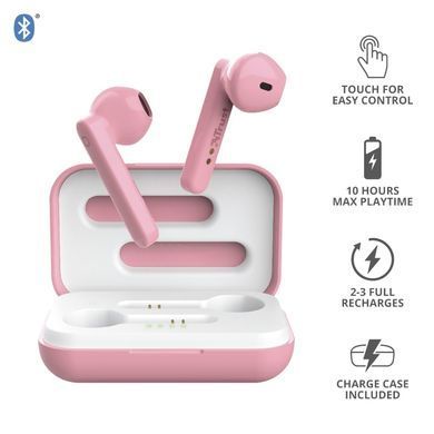 Навушники Trust Primo Touch True Wireless Mic Pink (23782_TRUST) [107099]