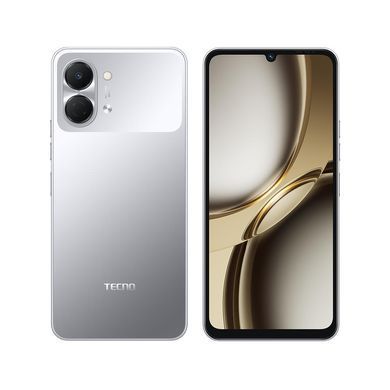 Смартфон TECNO Spark Go 3 (KN3) 6.75" 4/64ГБ, 2SIM, 5000мА&bull;год, Titanium Grey (4894947105289) [114037]