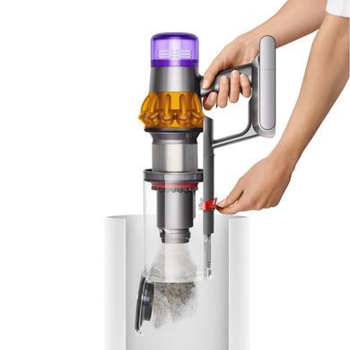 Пилосос Dyson безпровідний V15 Detect Absolute 610Вт, конт пил -0.76л, автон. робота до 60хв, турборежим, сіро-фіолетовий (446986-01) [12376]