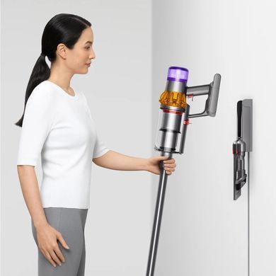 Пилосос Dyson безпровідний V15 Detect Absolute 610Вт, конт пил -0.76л, автон. робота до 60хв, турборежим, сіро-фіолетовий (446986-01) [12376]