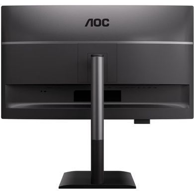 Монітор TFT 27" AOC, QHD, IPS, 120Hz, HDMI, DP, USB-C, RJ-45, USB-hub, HAS, Pivot, колонки, чорний (Q27P4CV) [405202]