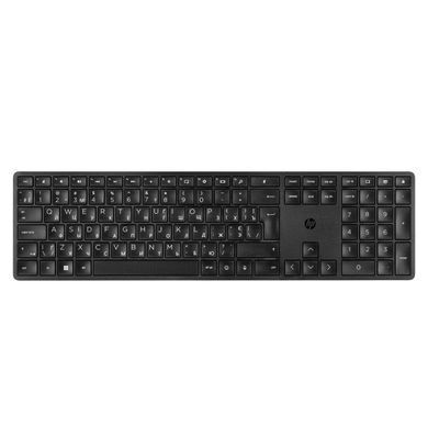 Клавіатура мембранна HP 450 Programmable, 108key, WL, EN/UK, чорний (4R184AA) [103570]