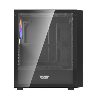 Корпус для комп'ютера DARK FLASH ATX без блока живлення DK353 чорний (DK353 BLACK) [503221]