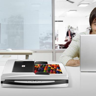 Сканер А4 Plustek SmartOffice PN2040 (1200dpi 48bit 20стор/хв DADF планшетний мережевий) (0204TS) [403179]