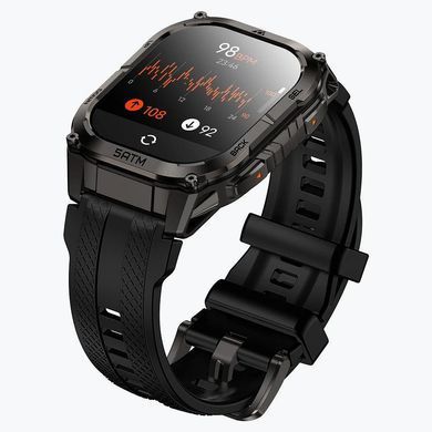 Розумний годинник KOSPET (TANK M4C BLACK) [504060]