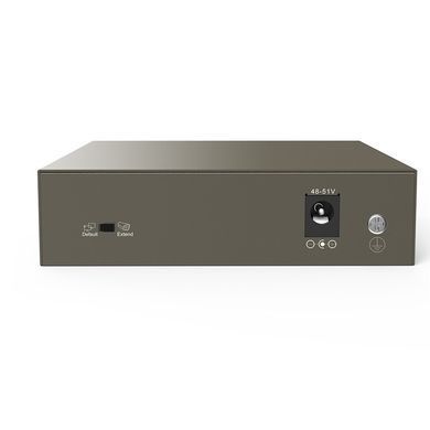 Комутатор TENDA 4xFE PoE, 1xFE Uplink (TEF1105P-4-63W) [104882]