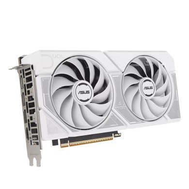 Відеокарта ASUS GeForce RTX 5060 8GB GDDR7 OC DUAL-RTX5060-O8G-WHITE білий (90YV0N15-M0NA00) [110999]