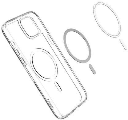 Чохол-накладка Spigen Ultra Hybrid MagFit для Apple iPhone 14 Carbon Fiber (ACS05050) [601713]