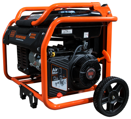 Генератор бензиновий Black&Decker 2700/3000 W (BXGNP3000E) [204103]