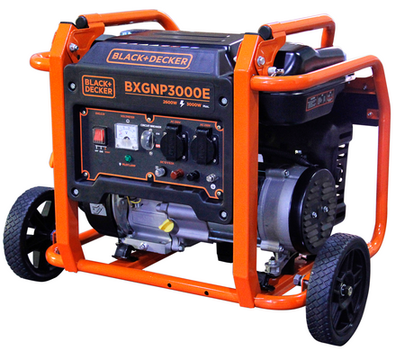 Генератор бензиновий Black&Decker 2700/3000 W (BXGNP3000E) [204103]