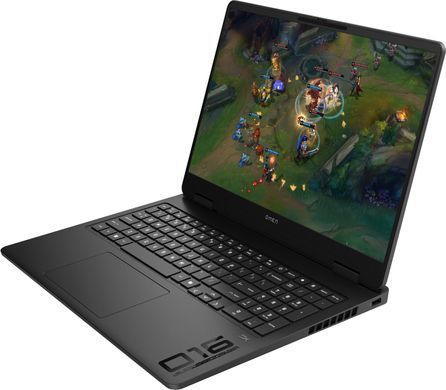 Ноутбук HP OMEN Gaming 16-ap0032ua 16" 2K IPS,300n/Ryzen AI 5-340(4.8)/24Gb/SSD512Gb/RTX 5050,8GB/DOS/Чорний (C9SF1EA) [404212]