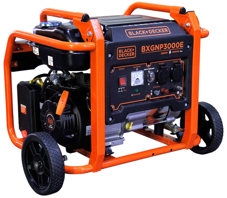 Генератор бензиновий Black&Decker 2700/3000 W (BXGNP3000E) [204103]