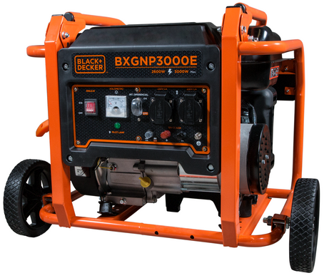 Генератор бензиновий Black&Decker 2700/3000 W (BXGNP3000E) [204103]