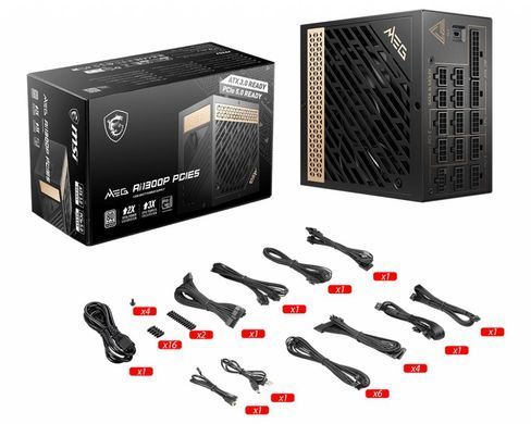 Блок живлення MSI (MEG Ai1300P PCIE5) [304225]
