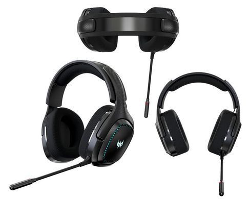 Гарнітура ігрова Acer Predator Galea 550 PHR235, WL/BT, чорний (GP.HDS11.01J) [107491]