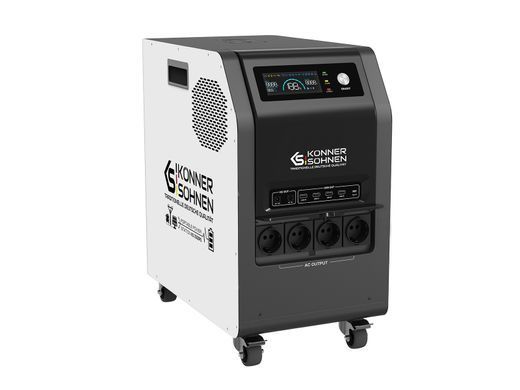 Портативна електростанція Konner&Sohnen KS 3000PS, 3000Вт, 3200Вт&middot;год, LifePo4, 37кг (KS3000PS) [113746]