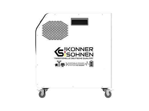 Портативна електростанція Konner&Sohnen KS 3000PS, 3000Вт, 3200Вт&middot;год, LifePo4, 37кг (KS3000PS) [113746]