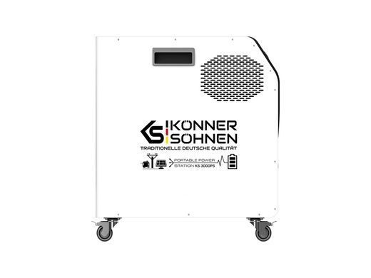 Портативна електростанція Konner&Sohnen KS 3000PS, 3000Вт, 3200Вт&middot;год, LifePo4, 37кг (KS3000PS) [113746]