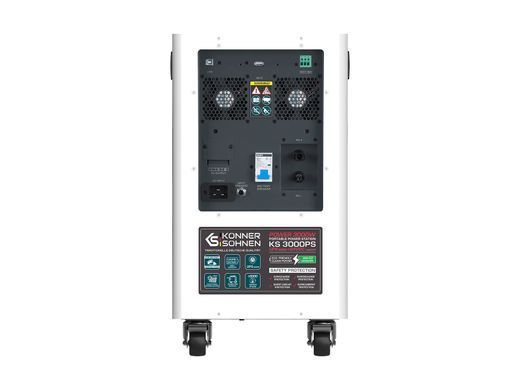 Портативна електростанція Konner&Sohnen KS 3000PS, 3000Вт, 3200Вт&middot;год, LifePo4, 37кг (KS3000PS) [113746]