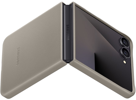 Чохол Samsung Flip 7 Kindsuit Case Taupe (EF-VF766PJEGUA) [202666]