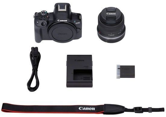 Цифр. фотокамера Canon EOS R50 + RF-S 18-45 IS STM Black (5811C033) [107592]