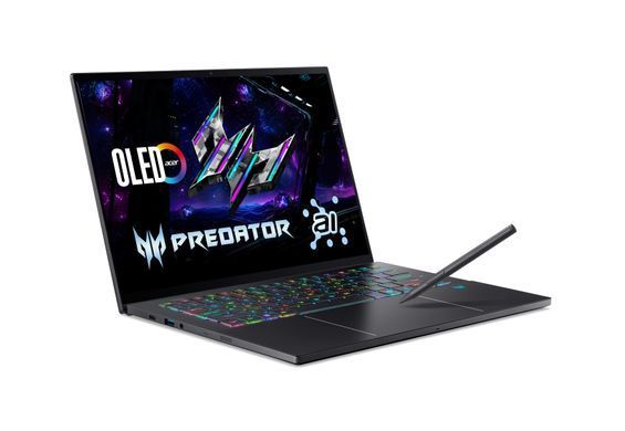 Ноутбук Acer Predator Triton 14 PT14-52T 14.5" 2.8K OLED Touch, Intel U9-288V, 32GB, F2TB, NVD5070-8, Win11P, чорний (NH.QU9EU.001) [111176]