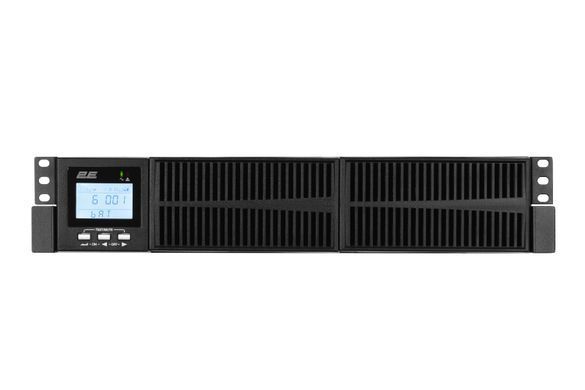 Джерело безперебійного живлення 2E OD1000RT, 1000VA/900W, RT2U, LCD, USB, 2xSchuko (2E-OD1000RT) [102989]