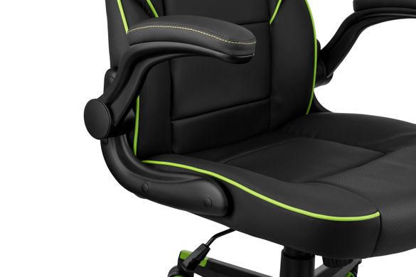 2E Gaming Ігрове крісло HEBI Black/Green (2E-GC-HEB-BK)