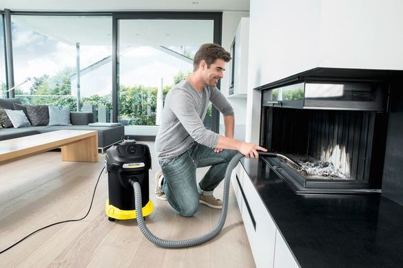 Пилосос для збору золи Karcher AD 4 Premium контейнер 17л 5.3кг (1.629-731.0) [105526]
