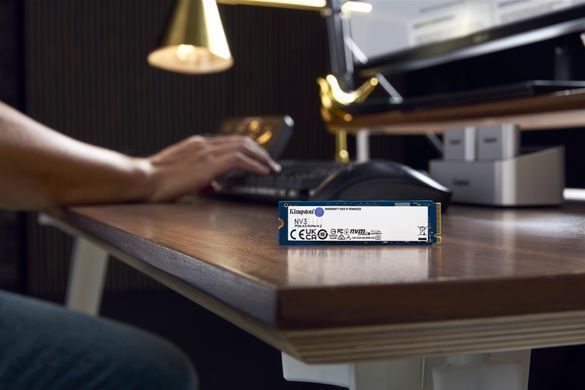 Накопичувач SSD 1TB M.2 NVMe Kingston NV3 M.2 2280 PCIe Gen4.0 x4 (SNV3S/1000G) [608528]
