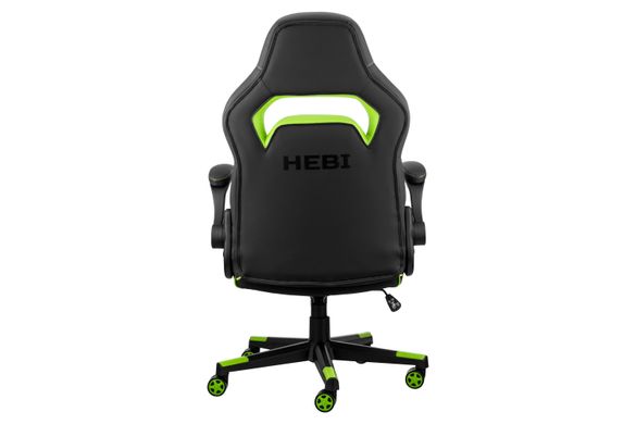 2E Gaming Ігрове крісло HEBI Black/Green (2E-GC-HEB-BK)